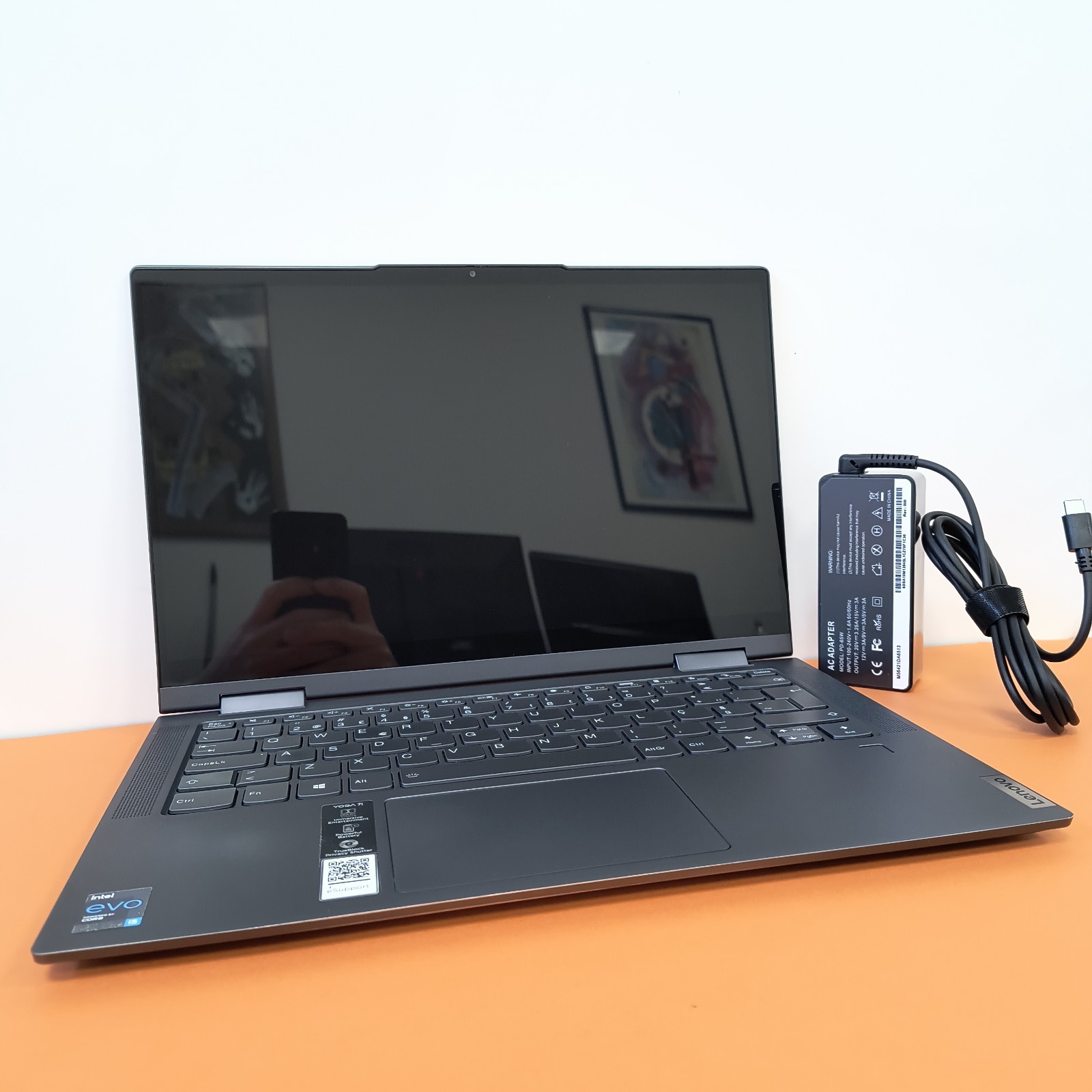 LENOVO YOGA 7 14ITL5 14" TOUCH SCREEN i5-1135G7 2.4GHz RAM 8GB SSD 256GB M.2 gallery