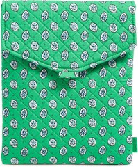 Vera Bradley Cotton Tech Sleeve for iPhone 14 Pro Max & Plus in Garden Green Lea