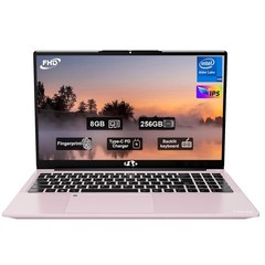 15.6 FHD Laptop 8GB RAM 256GB SSD Intel Pentium Quad-Core N100 3.4GHz Win 11