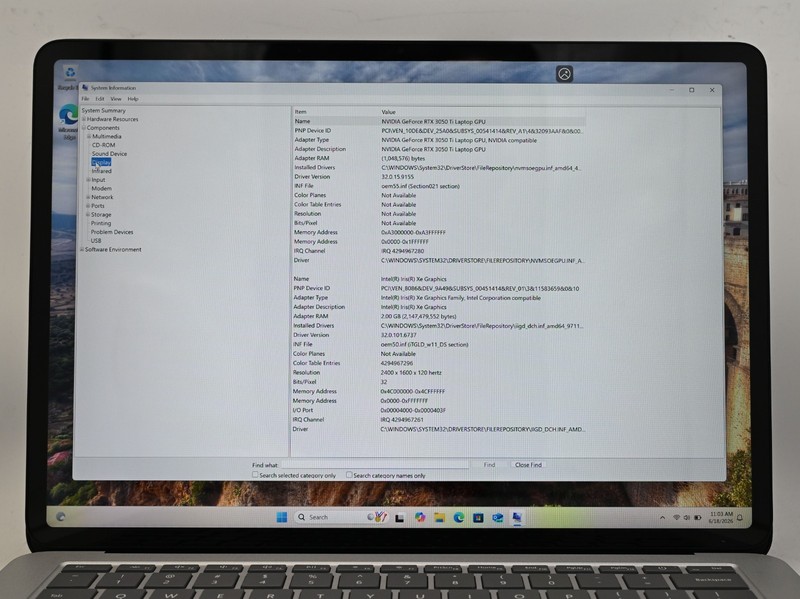 Microsoft Surface Laptop Studio i7-11370H 3.3GHz 16GB RAM 512GB SSD BH: 80.5% gallery