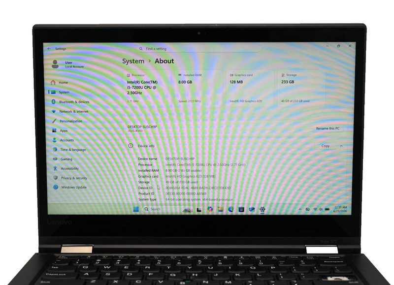Lenovo Thinkpad Yoga 370 (2-in-1) i5-7200u 2.5GHz 8GB RAM 256GB SSD Windows 11 P gallery