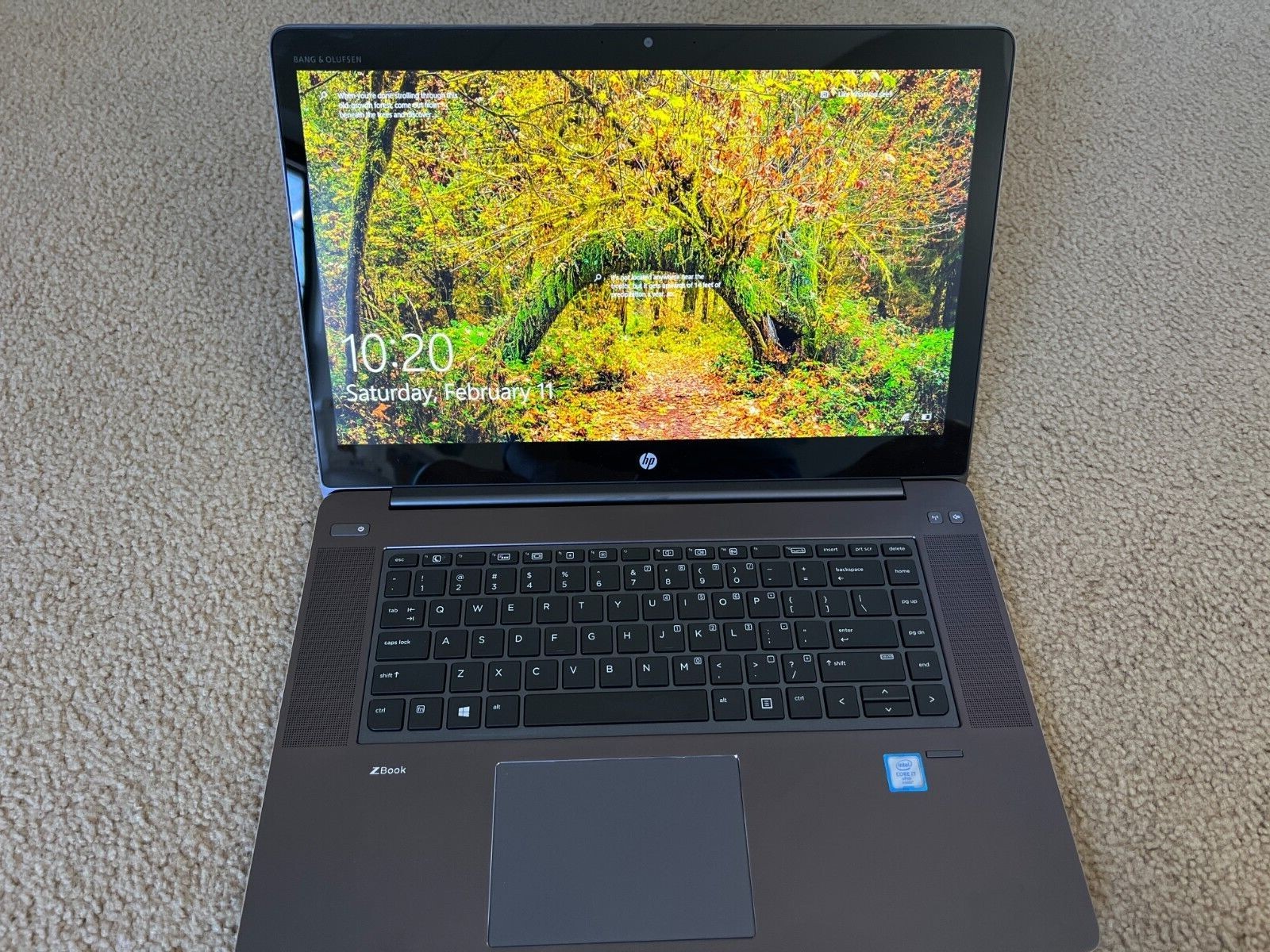 HP Zbook Studio G3 Core i7 16gb ram 512gb SSD TouchScreen, nvidia quadro HP gallery