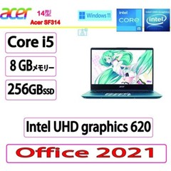 Acer Laptop SF314-56-A58U/Core i5/8GB/SSD: 256GB/14.0-inch/Win 11 Home 64bit