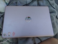 HP Windows pink laptop 14″ charger included