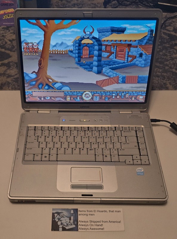 Compaq Presario C500 Intel Celeron M 440 1.73 GHz 512MB RAM 80GB HDD Win XP gallery