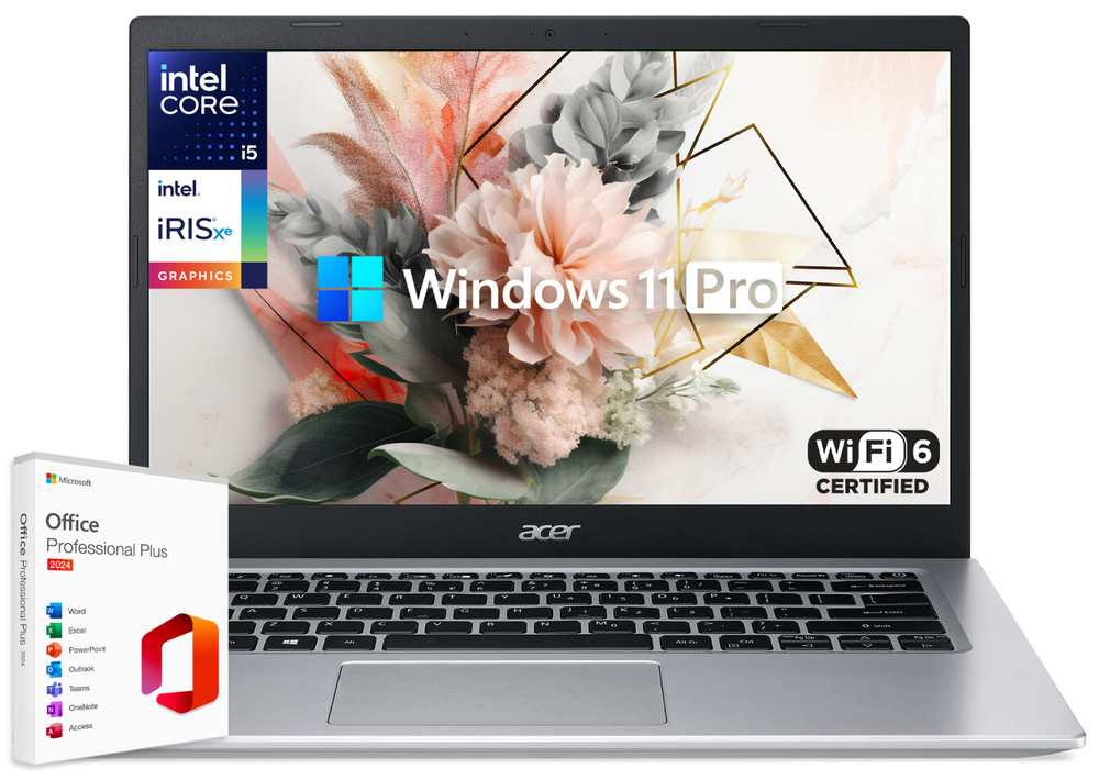 Acer Aspire 5 Laptop Computer 14" FHD Intel i5 Up to 36GB RAM 2TB SSD Win 11 Pro
