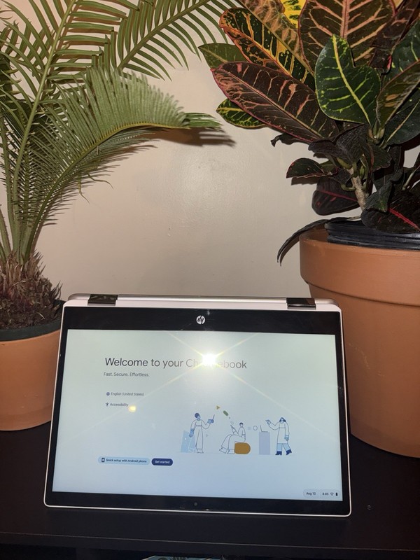 HP Chromebook X360 Touchscreen Convertible Laptop White gallery