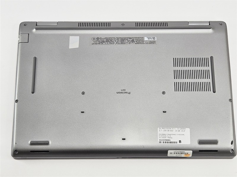 Dell Precision 3571 P104F 15.6" Core i5-12600H 2.7GHz 16GB 256GB SSD gallery