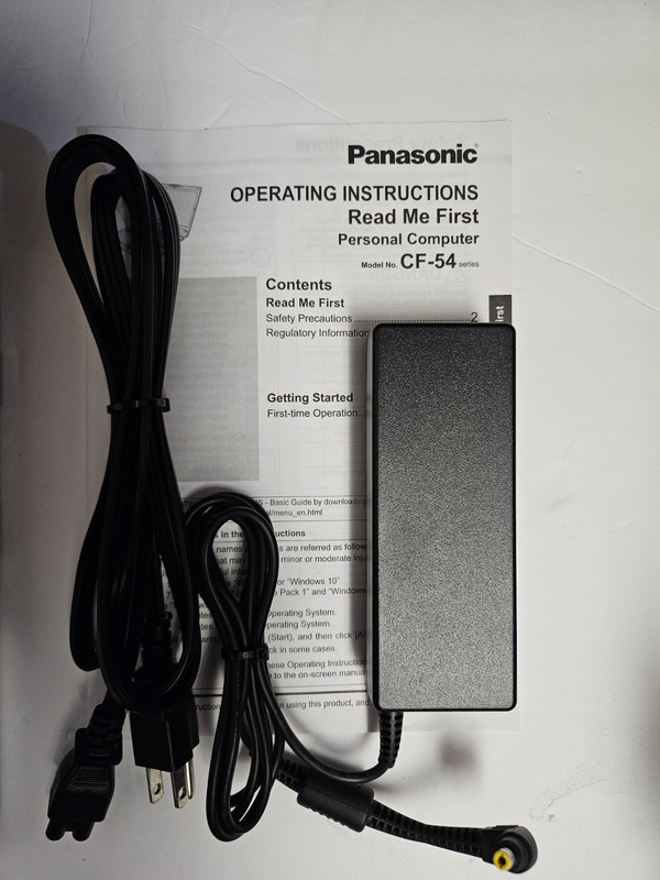 Panasonic Toughbook CF-54 Mk2 i7-6600U 2.60GHz 16 GB Mem 1.5 GB HD Win 11 Pro gallery
