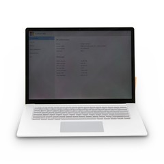 Microsoft Surface Laptop 3 1873 15in Ryzen 5 8GB 512GB SSD No OS, Power Cord