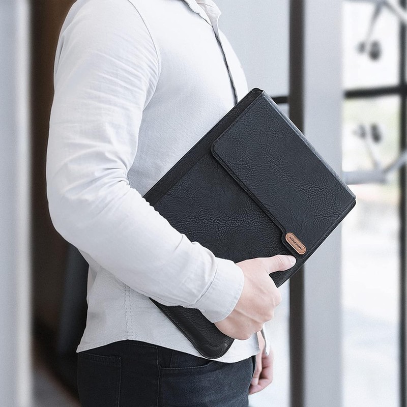 Laptop Sleeve PU Leather for Razer 15" 15.6 Inch Acer Aspire 5 HP Notebook 2020 gallery