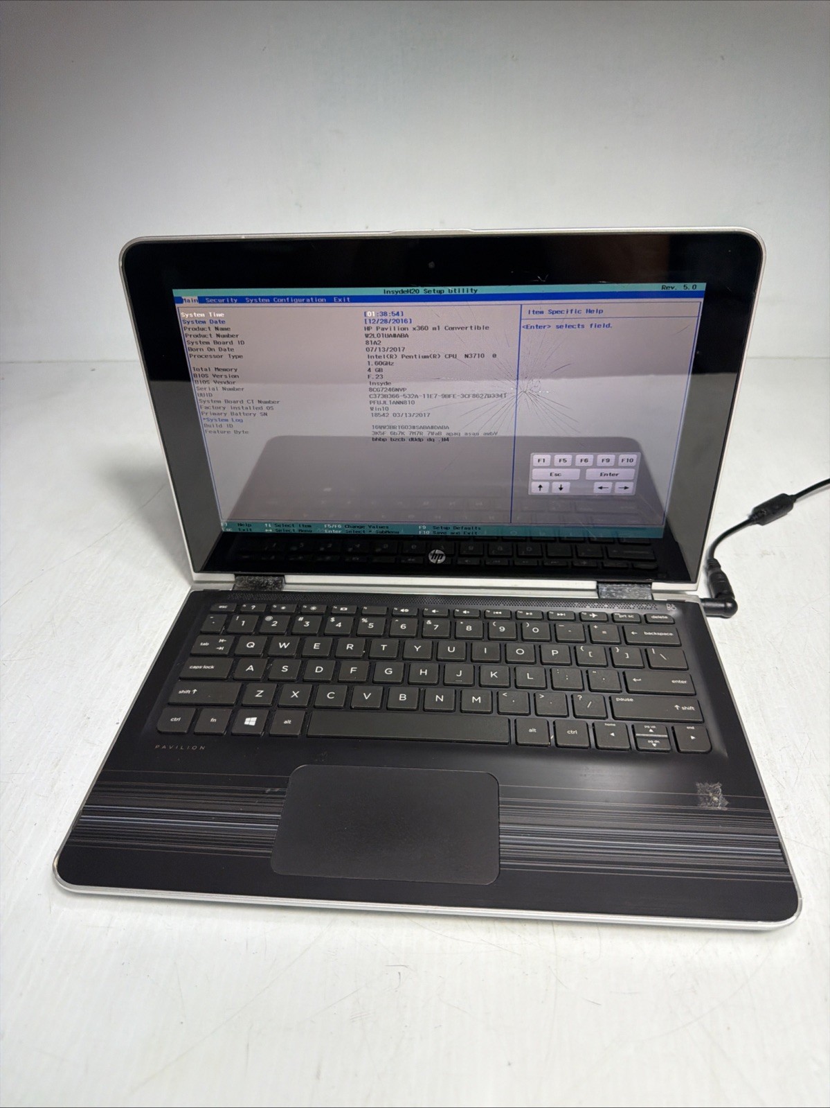 Hp Pavilion X360 M1 Convertible 11" Laptop Pentium N3710 4gb Ram No Drives Scrn gallery