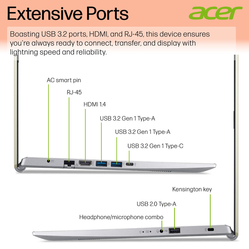 Acer Aspire 5 Laptop 14 FHD Intel i5 Upto 36GB RAM 2TB SSD Win11 Pro Office 2024 gallery