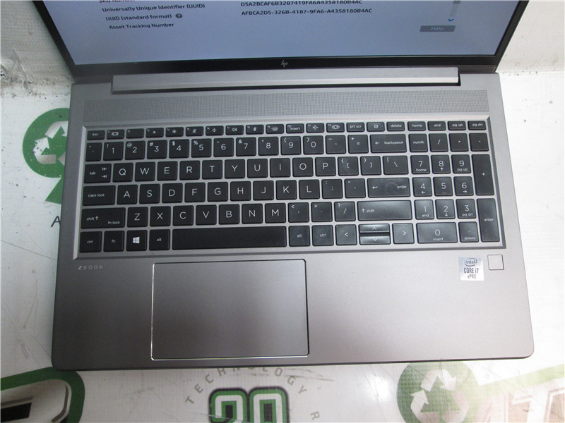 HP ZBook G7 Laptop i7-10850H 2.7GHz 32GB 512GB SSD Windows 11 Pro COA gallery