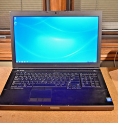 Dell Precision M6800 Quad Core i7-4800QM 16GB 512GB SSD Windows 7 Pro 64-bit