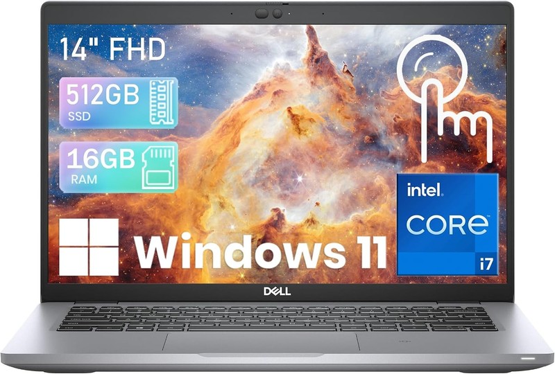 Dell Latitude 5420 Laptop: 14" FHD Touch - i7-1165G7 - 16GB|512GB - Win 11 gallery