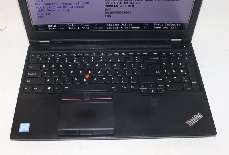 Lenovo ThinkPad P50|Intel core i7@2.60 GHz|32GB RAM|512GB SSD|WIN10.Prof|NVIDIA gallery