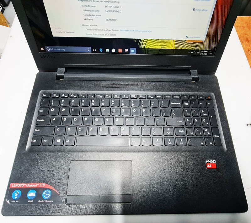 Lenovo Idealpad 110 Notebook, AMD A4-7210 1.8Ghz, 15.6, 4GB,500GB HD, Windows 10 gallery