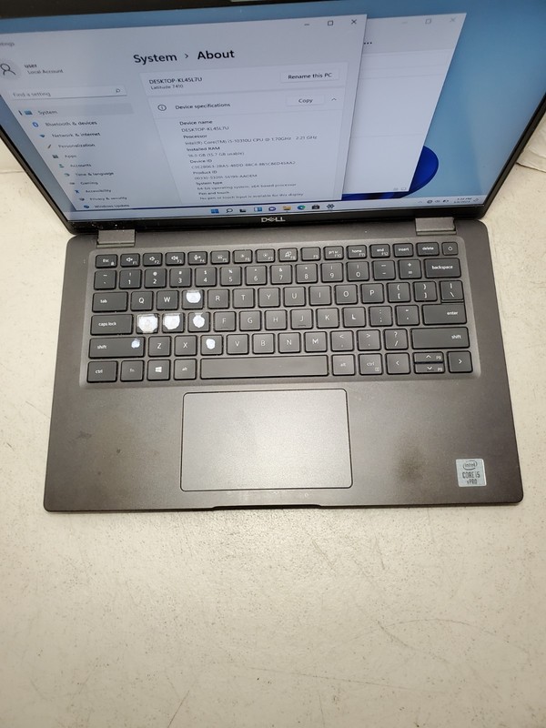 Dell Latitude 7410 14" Laptop i5-10310U 1.7GHz 16GB RAM 256GB SSD Win11 #69 gallery