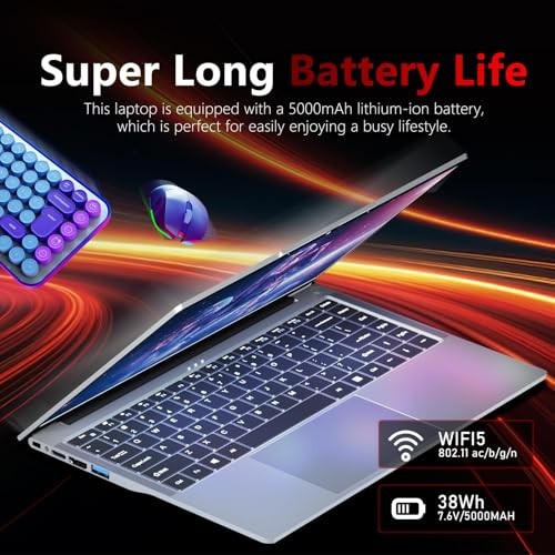 15.6" Laptop Computer 24GB RAM 512GB SSD,Traditional Laptop Space Gray gallery