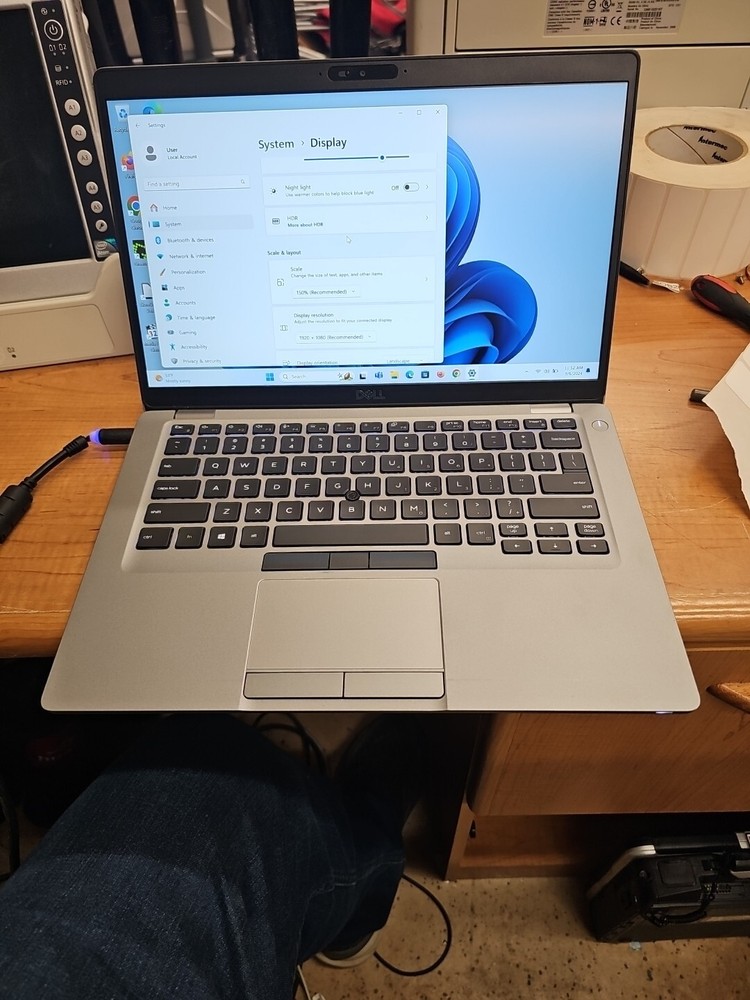 Dell Latitude 5410 Intel i5-10210u 1.60GHz 16GB RAM 256GB SSD Win 11 Pro FHD