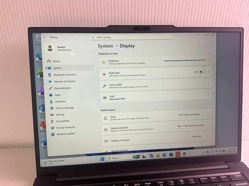 Lenovo Thinkpad E14 Gen 7 Touch Core 7 240H 16GB Ram 512GB SSD Windows 11 Pro gallery