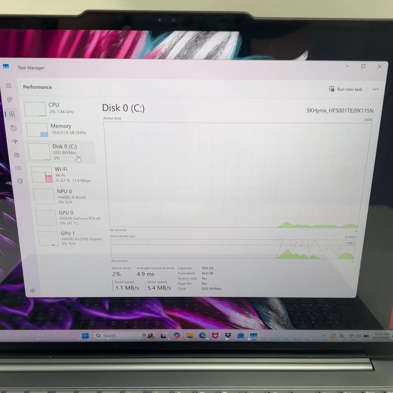 Lenovo Yoga Pro 9i PF9XB 16" OLED Core Ultra 9 185H 32GB RAM 1TB SSD RTX 4050 gallery