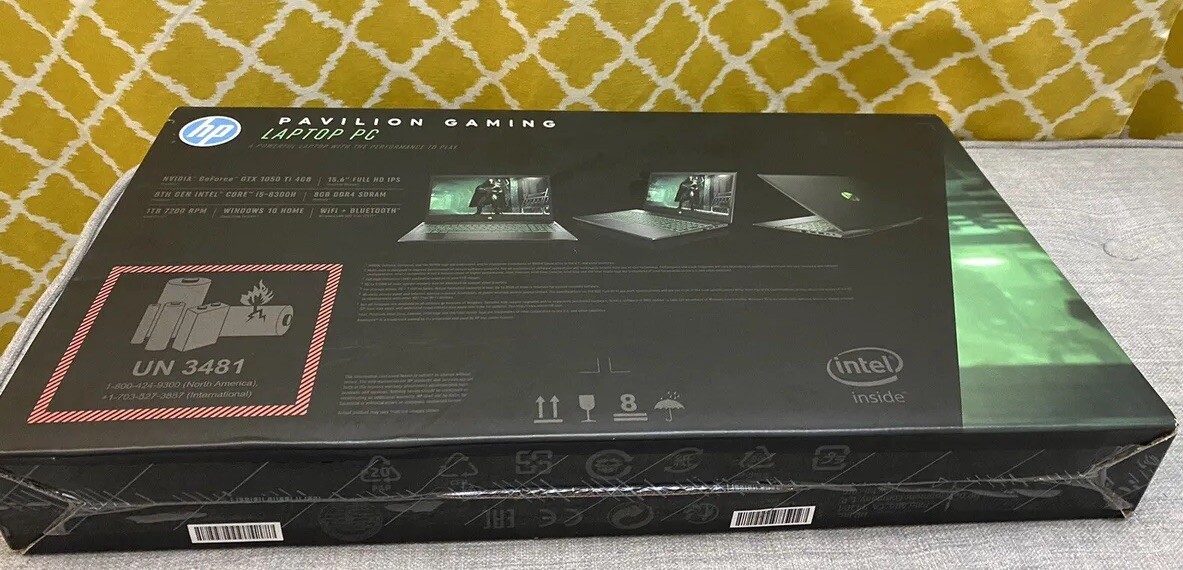 HP Pavilion Gaming Laptop 15.6", Intel Core i5-8300H, NVIDIA GF GTX 1050Ti 🎁 gallery