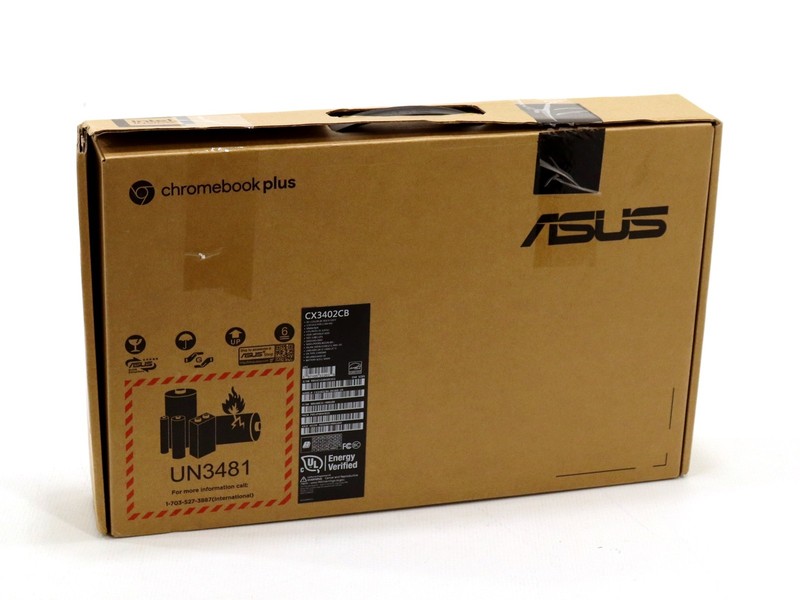 ASUS Chromebook Plus 14" CX3402CB Intel i3-1215U 8G RAM 128G SSD 90NX06J2-M002B0 gallery
