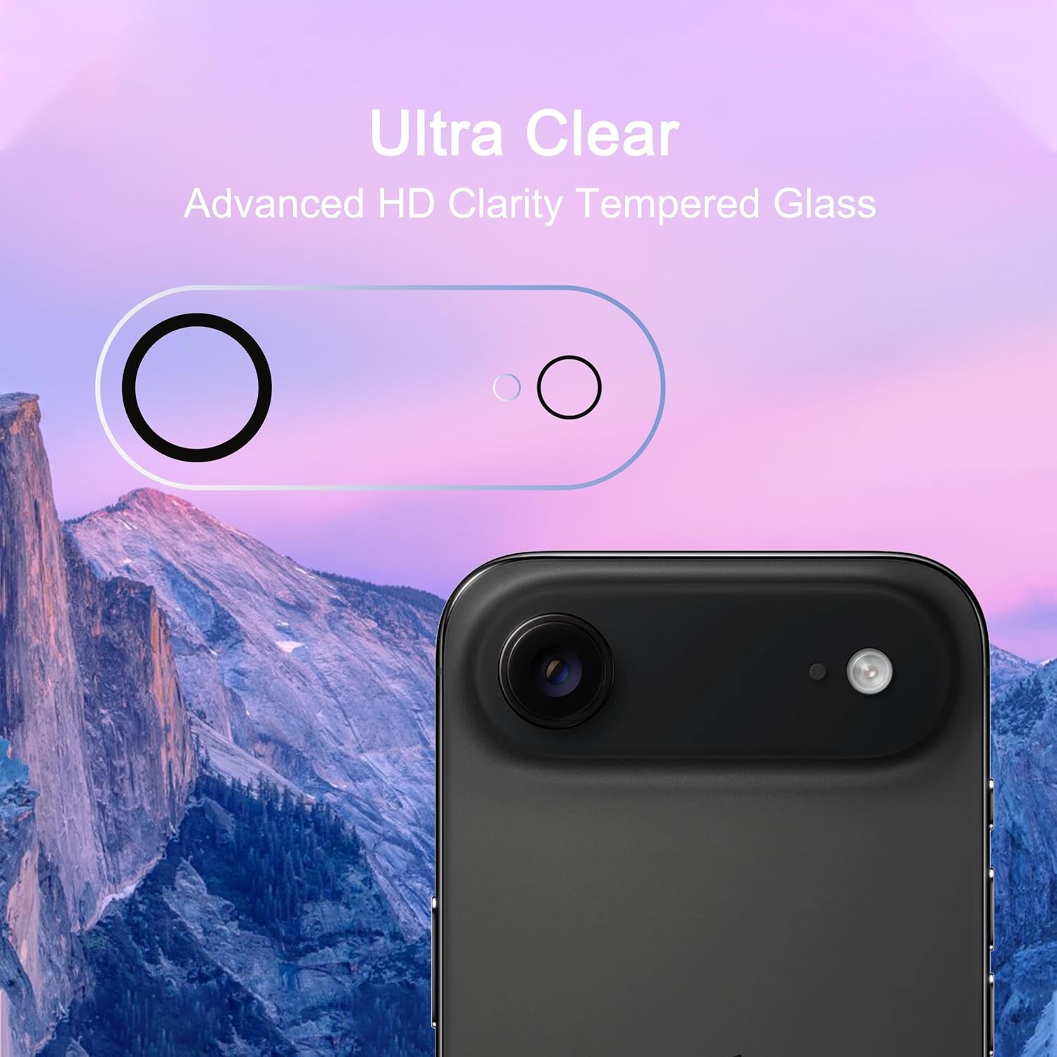 Screen Protector + Camera Lens Protector for iPhone Air, 6.5 Inch, Case Friendly gallery