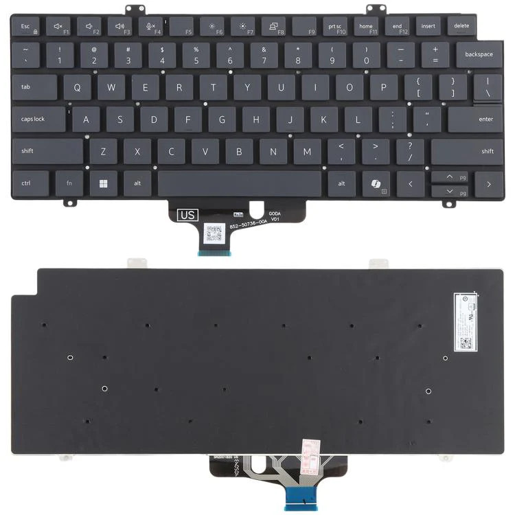 For Dell Pro 14 Plus PB14250 14255 Pro Max 14 Series US Version Laptop Keyboard gallery