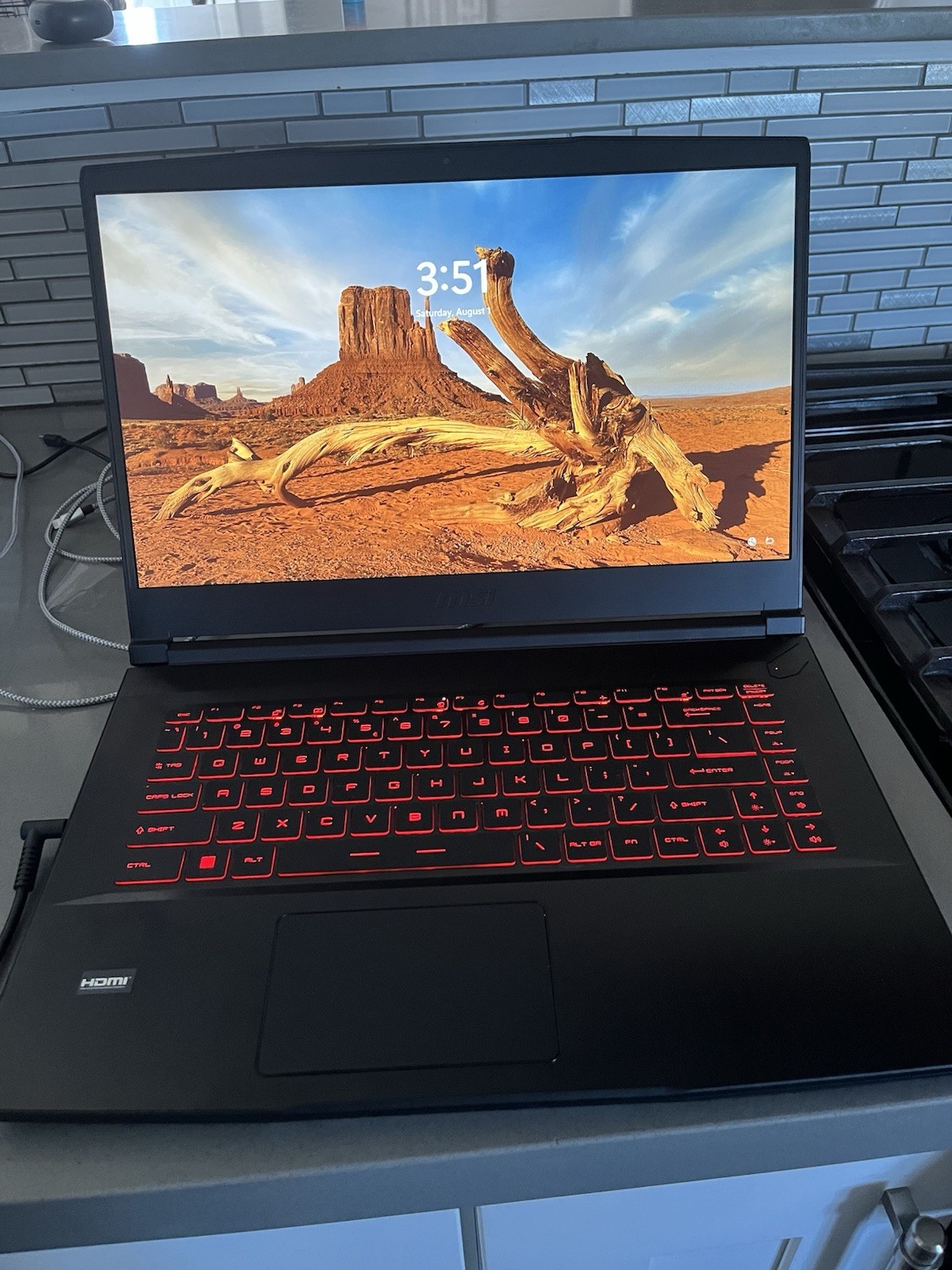 MSI GF63 Thin 11SC 15.6" FHD i5-11400H GTX 1650 8GB 256GB SSD Black gallery