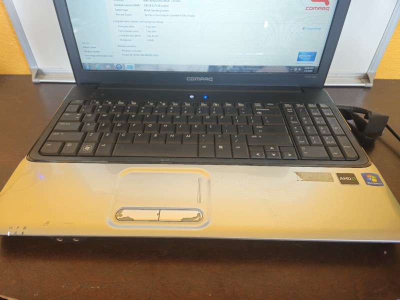 HP Compaq Presario CQ61 AMD Athlon II Dual-Core 4GB Ram 2.0GB HDD W7HomeP gallery