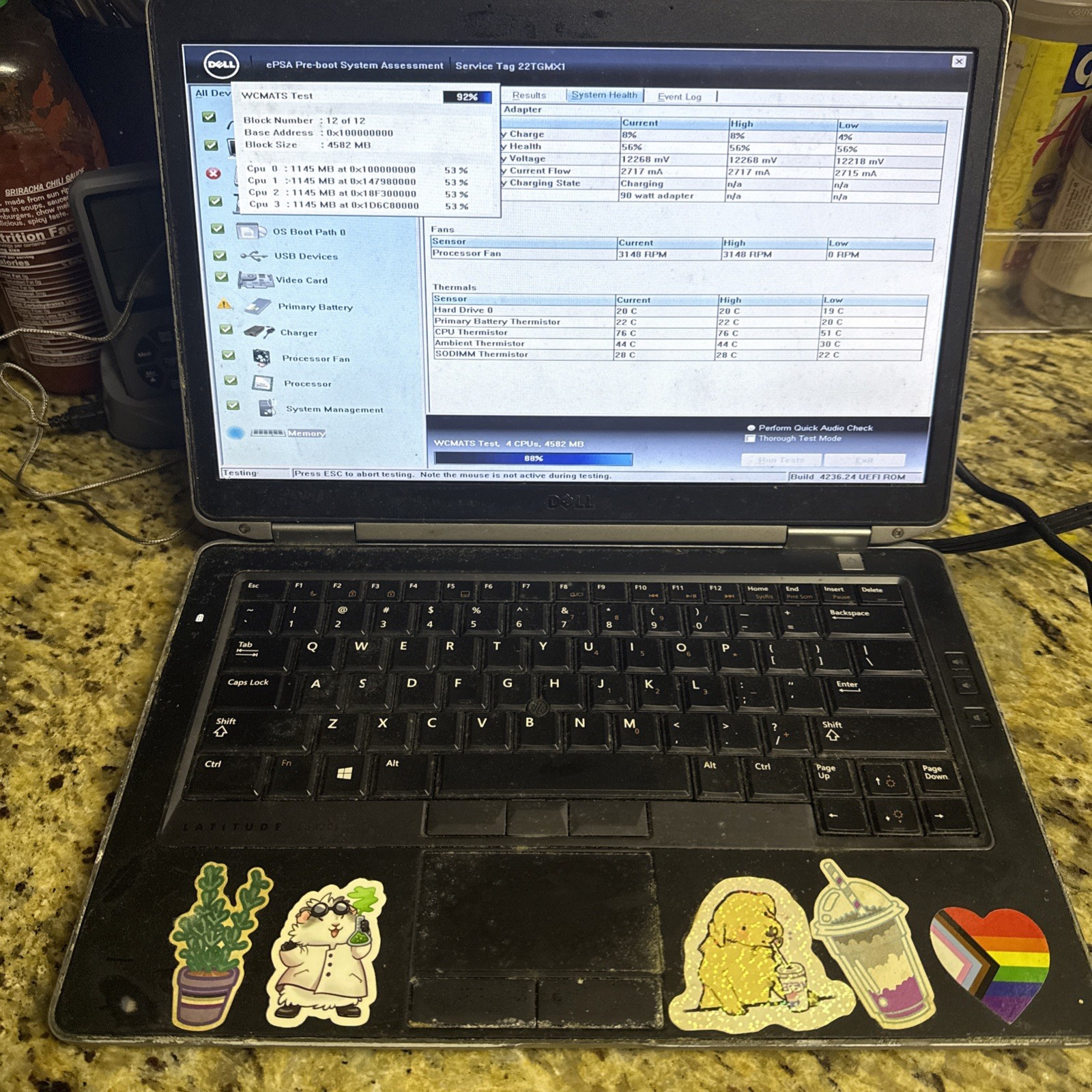 Dell Latitude E6430S 14" Laptop Intel Core i5 3rd Gen. -POWERS/NO BOOT -MZ gallery
