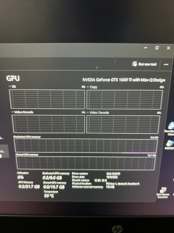 HP Pavilion Gaming Laptop 15.6'' Ryzen 7 4800H GTX 1660 Ti 32 Gb Ram 500gb ssd gallery