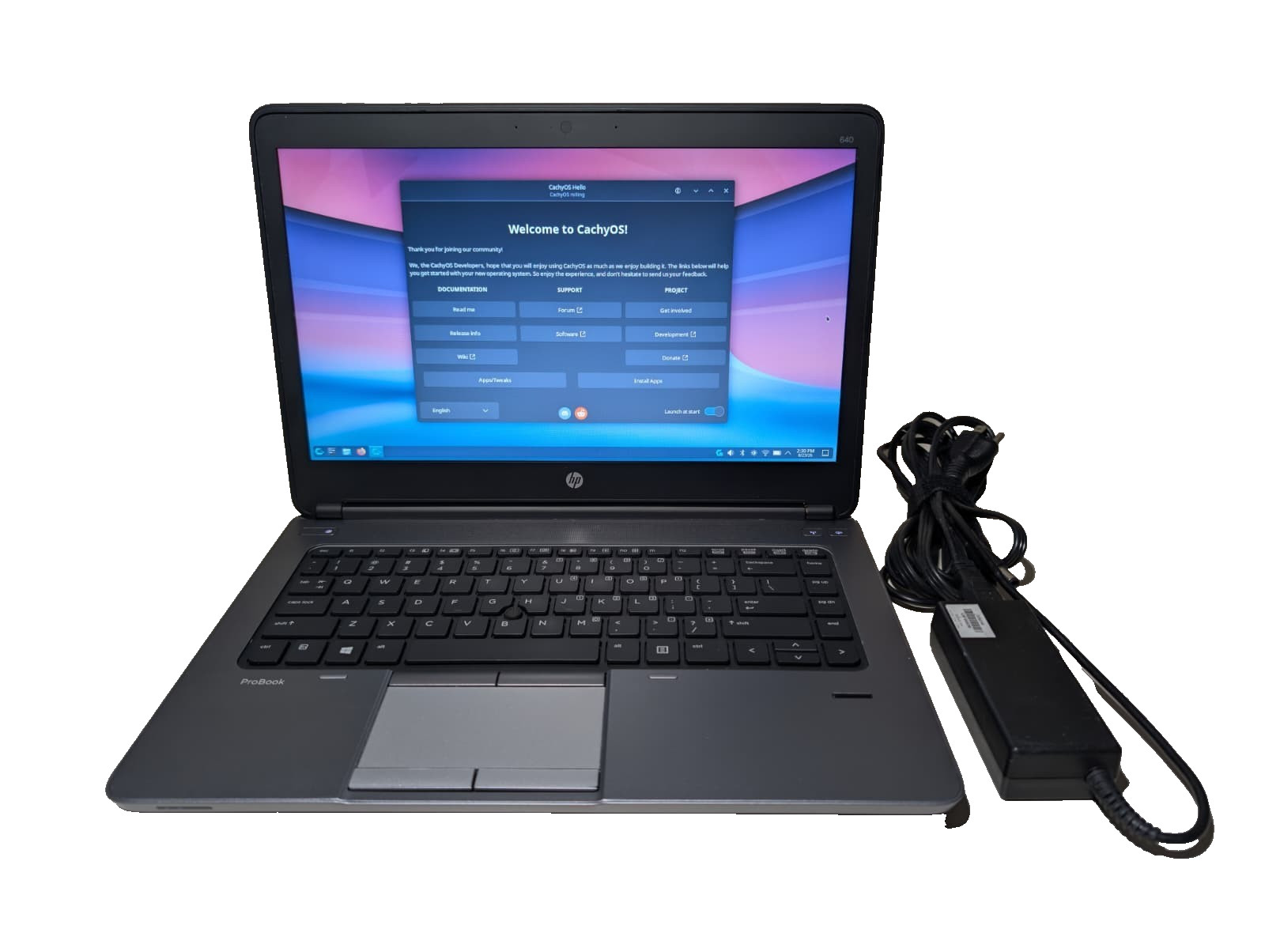 HP ProBook 640 G1 | i5 4th 8GB RAM 128GB SSD | AMD Graphics | DVD CachyOS Linux gallery