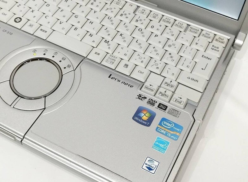 Panasonic Let's note CF-S10 Intel SSD 240GB 8GB Core i5 2.50GHz 12.1inch DVD JP gallery