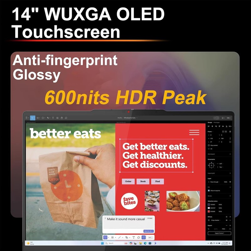 LENOVO Yoga 7 2-in-1 14AGP11 14" WUXGA RYZEN AI 5 430 UPto 64GB RAM 2TB SSD W11P gallery