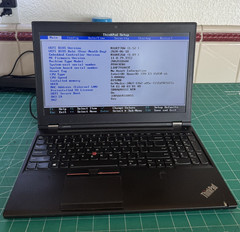 Lenovo Thinkpad P51 Xeon E3-1505M v6 3.0GHz NO RAM (NO SSD,AC ADAPTER,OS)