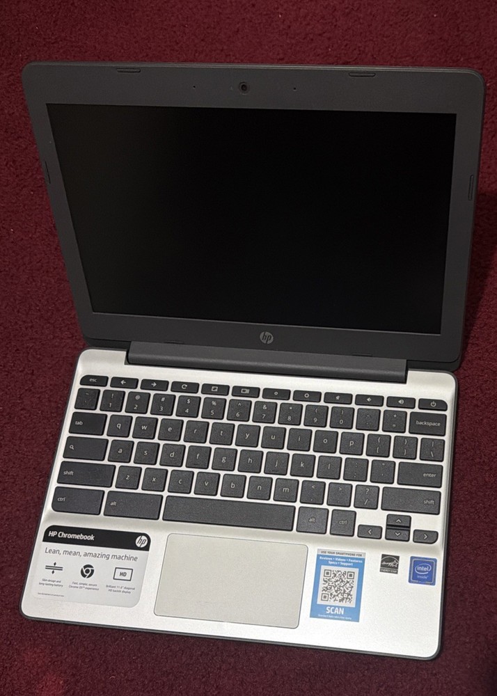 HP Chromebook 11-V031NR 11.6" (16GB eMMC, Intel Celeron N3050, 1.60GHz, 4GB RAM)