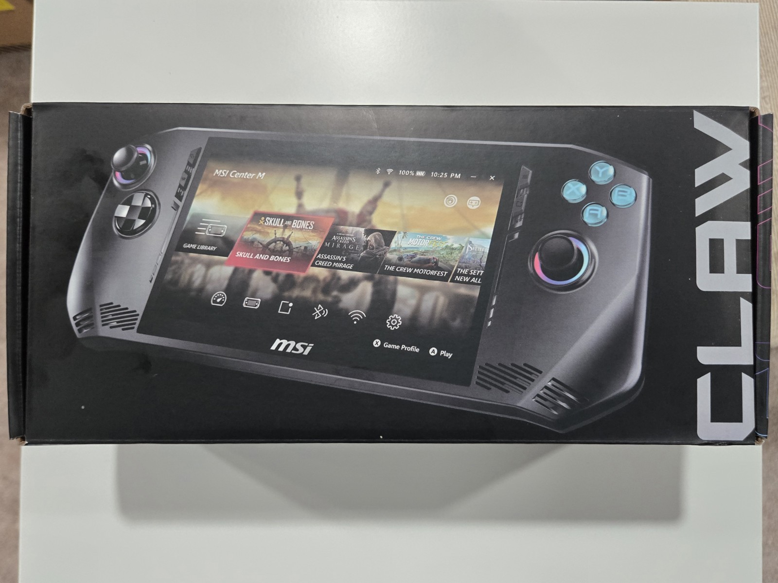 MSI Claw A1M-050US PC Gaming Handheld Ultra 7-155H 7" 120Hz FHD 16GB RAM 1TB SSD gallery