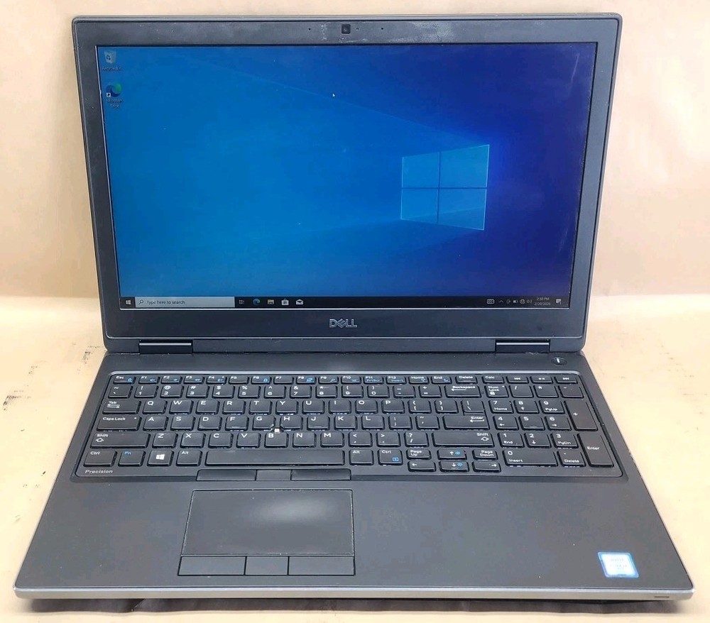 Dell Precision 7530, Intel Core i7-8850H @ 2.6GHz, 16GB RAM, 512GB SSD, W10P