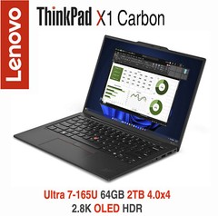 ThinkPad X1 Carbon Gen 12 Ultra 7 165U 2.8K OLED 64GB 2T 2Y Premier Plus Wrrnty