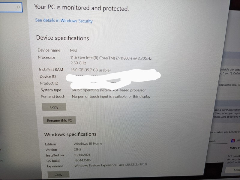 MSI Pulse GL66 Gaming Laptop 15.6" 144Hz FHD, Intel Core i7 GeForce RTX 3070,... gallery