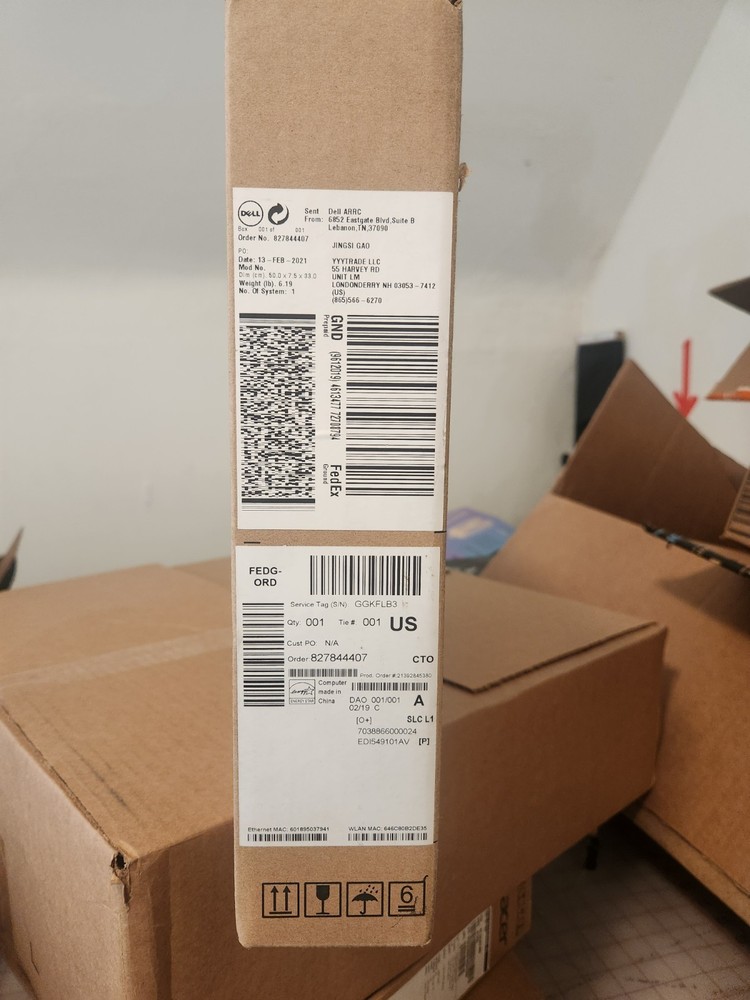Dell 15 DC15250 Laptop 15 Windows 10 S NEW In BOX Intel Core