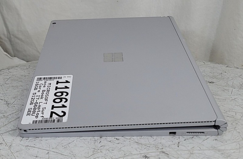 MICROSOFT Surface Book Laptop Core I7-6600U 16GB 512GB SEE NOTES gallery