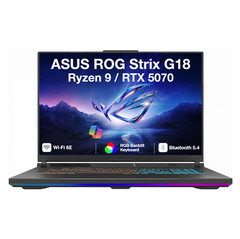 ASUS ROG Strix 18″ 2560×1600 Ryzen 9 8940HX 32GB RAM 2TB SSD RTX 5070 Win11 Home