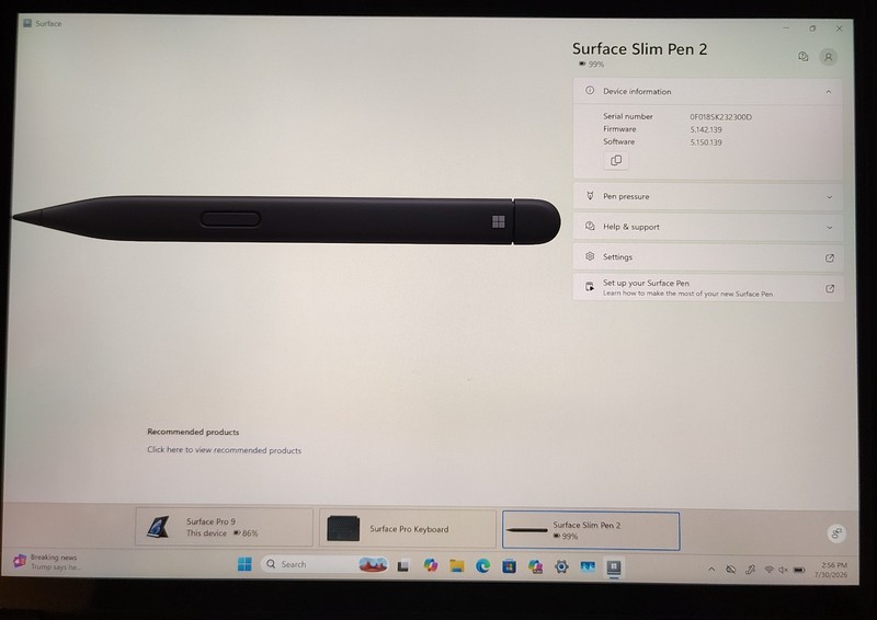MICROSOFT SURFACE PRO 9✔ 2038✔Intel i7-1255U✔256GB SSD ✔16GB RAM ✔Case✔Slim Pen✔ gallery