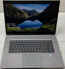 HP ZBook Studio G5 15.6″ – i7-8850H 32GB RAM, 512GB SSD, P1000, Win 10 Pro