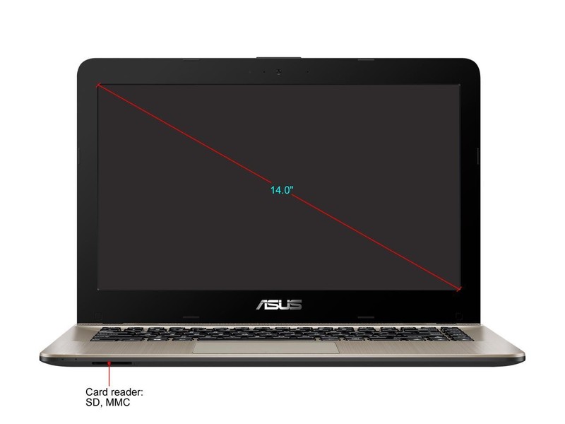 Asus F441BA-DS95 14" FHD Laptop AMD A9-9425 3.1 GHz 8GB 256GB SSD W10 D GRADE gallery